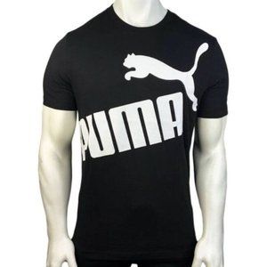 PUMA OFF SET TEE MEN'S BLACK SHORT SLEEVE